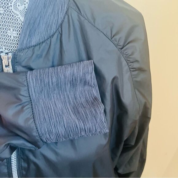 Prana Center Bomber Style Jacket in Black Size Medium - Picture 4 of 10